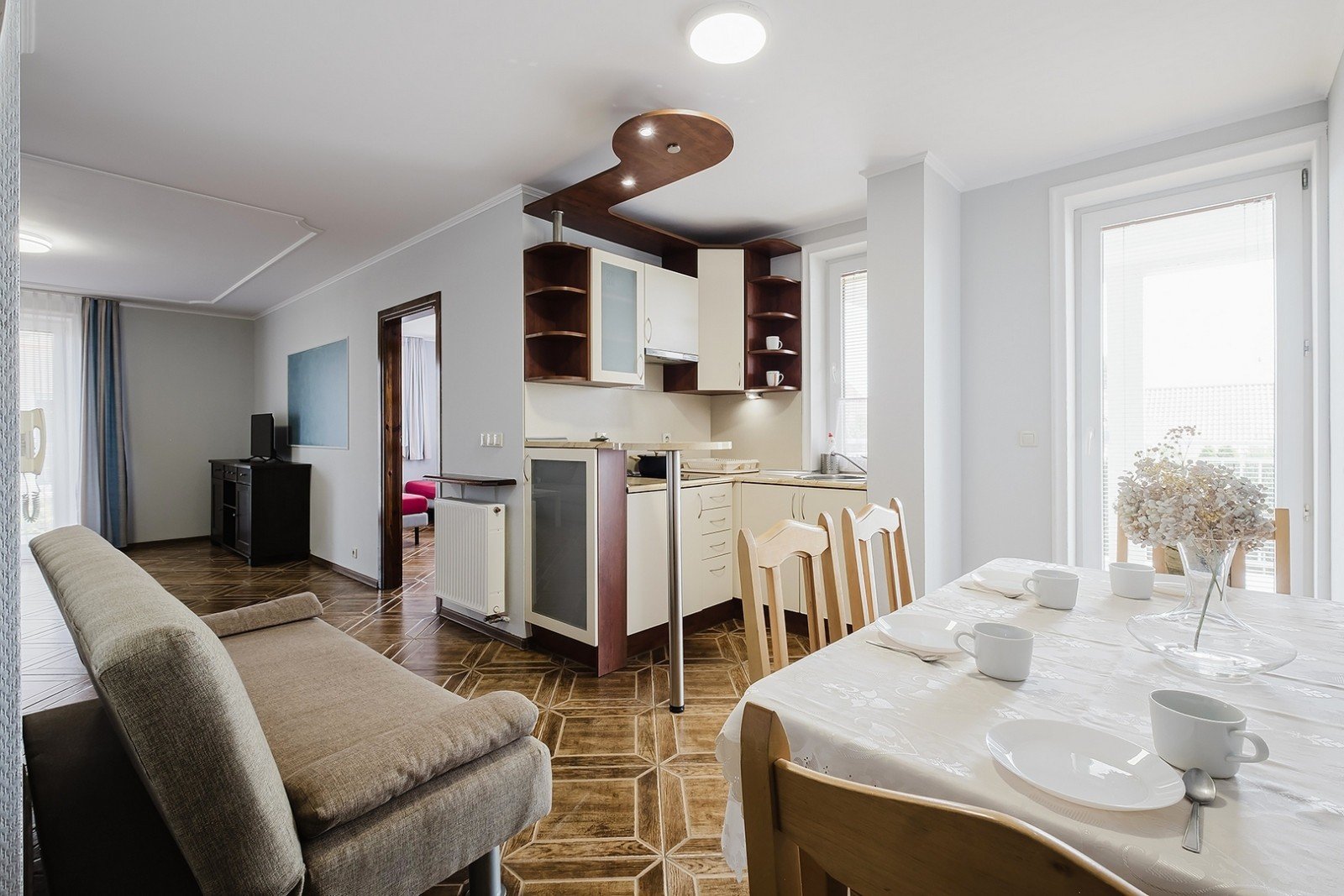 Apartament Eryk 8 — wnętrze noclegu