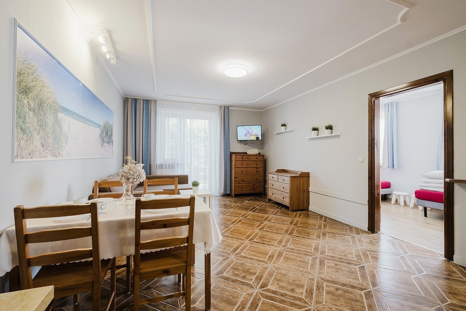 Apartament Eryk 4 — wnętrze noclegu